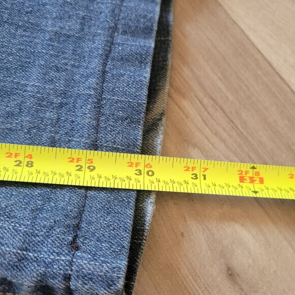 Womens Mid-Rise Blue Denim Jeans 8M SAMPLE By Levis Made In Colombia - Picture 7 of 7
